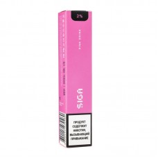 Одноразовая электронная сигарета SIGA Pink Drink (Розовый лимонад) 1500 затяжек