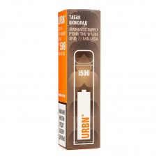 Одноразовая электронная сигарета Urbn Табак с Шоколадом 1500 затяжек