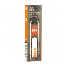 Одноразовая электронная сигарета Urbn Tobacco Табак с вишней 1500 затяжек 2%